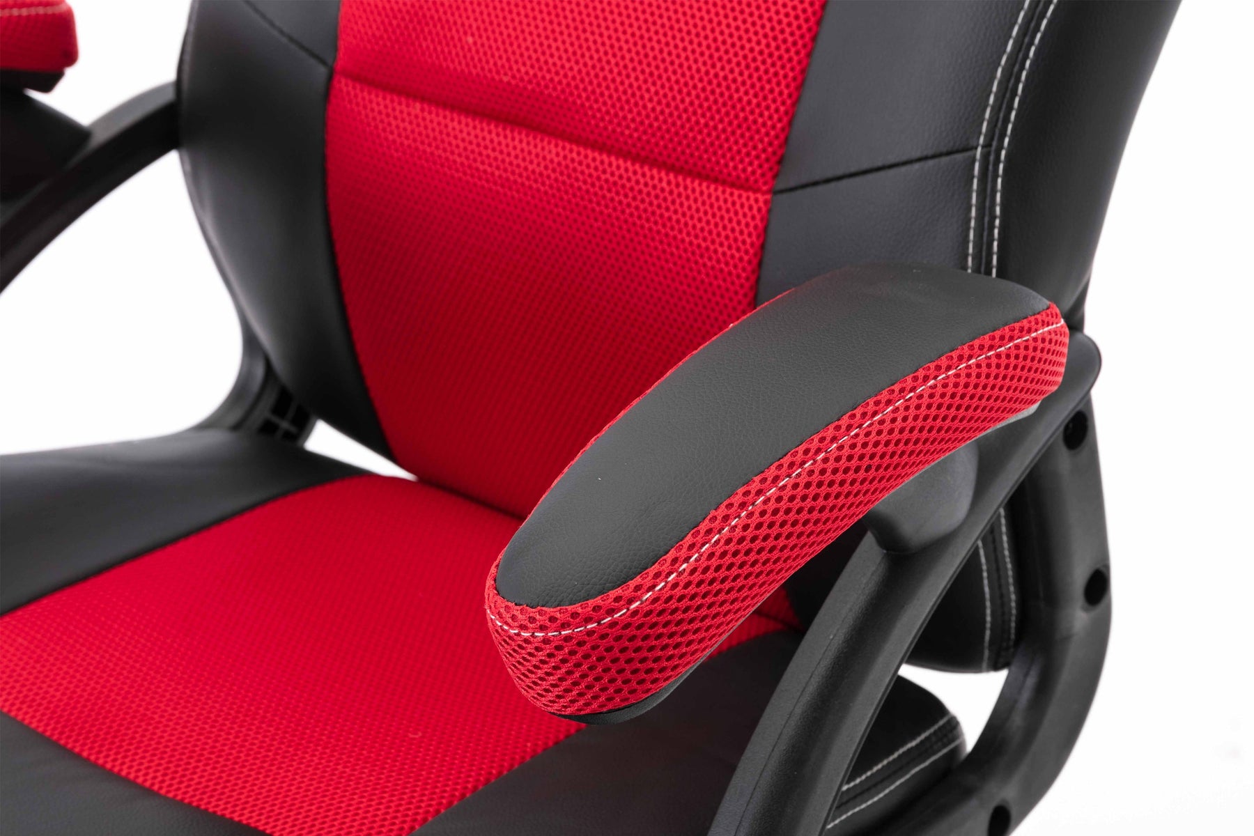 Red Block Computer Chair Neo Red & Black PC Office Chair – Infiniteimports